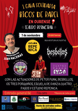 I GALA SOLIDARIA BICOS DE PAPEL